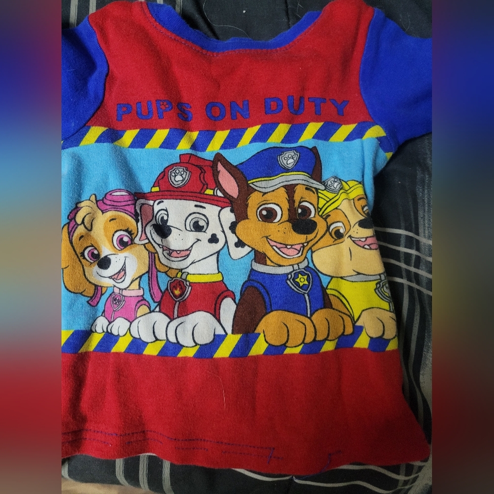 Paw Patrol 3t shirt